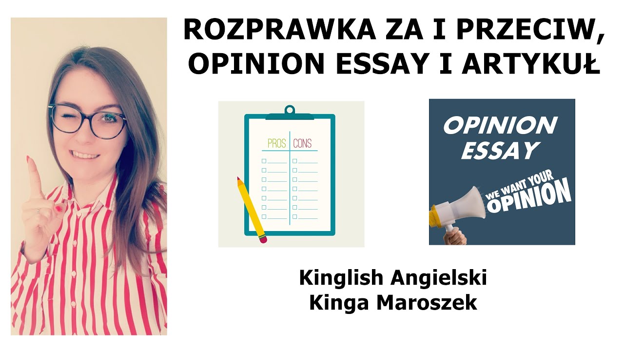 rozprawka opinion essay matura