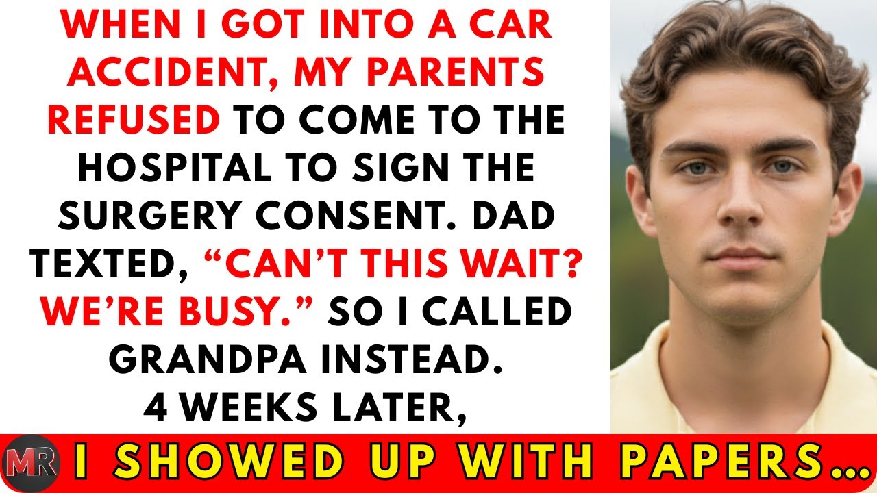 “Can’t This Wait? We’re Busy,” Dad Texted After My Accident. Later, I Returned With The Papers…