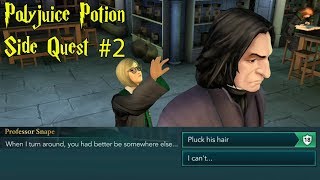 Change Into Snape Polyjuice Potion Side Quest #2 Harry Potter Hogwarts Mystery