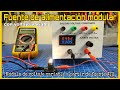 DIY FUENTE DE ALIMENTACIÓN MODULAR CON VOLTAJE REGULABLE