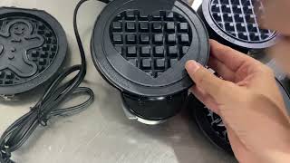 Mini wafflera costco placas intercambiables Dash mini maker