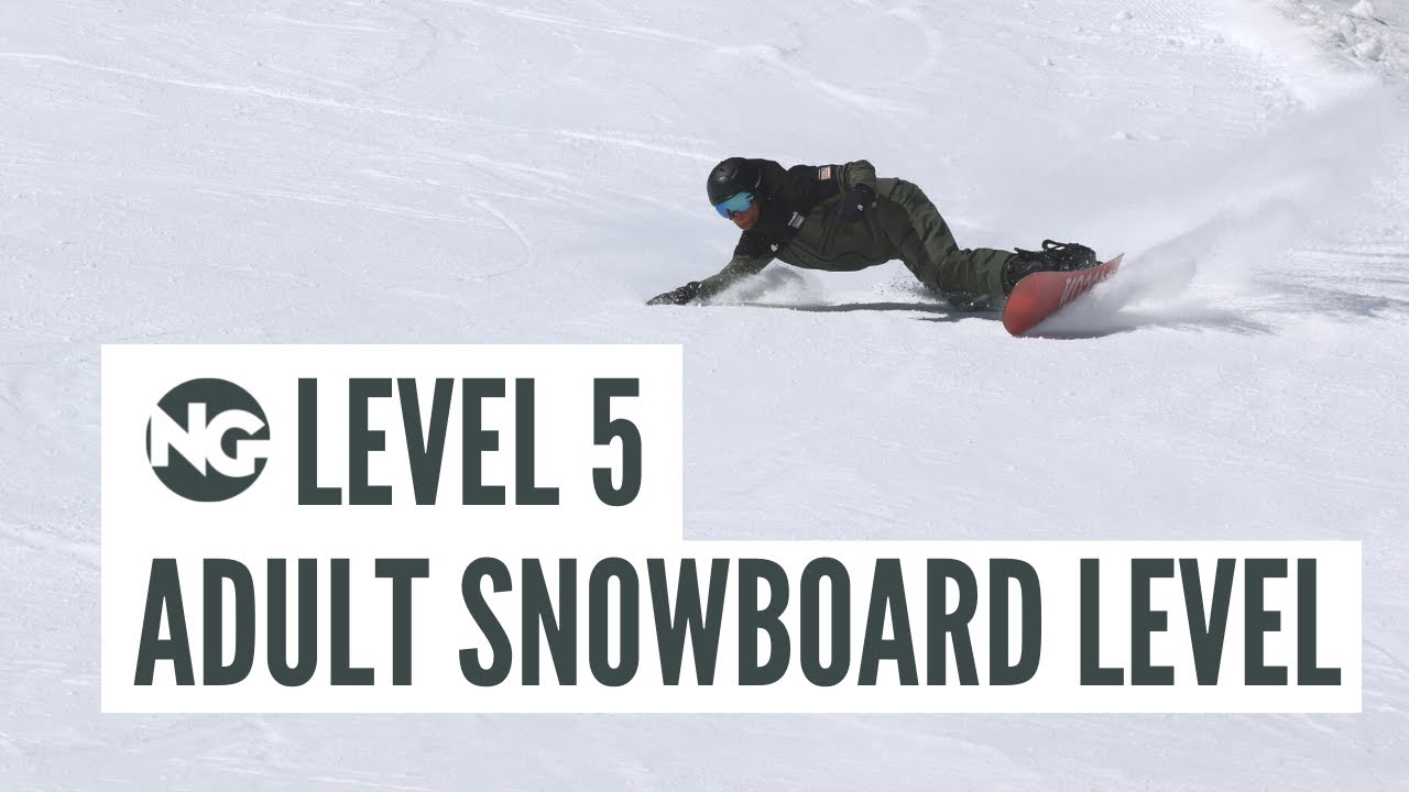 Snowboard Level 5 New Generation Ski & Snowboard School YouTube
