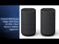 Unlock 360 Sound Magic with Sony SA-RS5—Your Room's Hidden Upgrade?