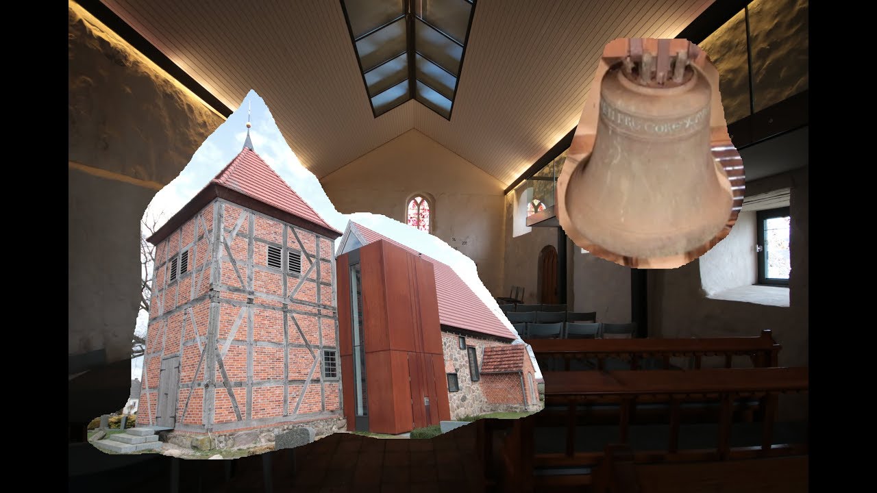 Barkow (Barkhagen) - D - MV - LUP - luth. Dorfkirche: Vollgeläute & Einzelläuten