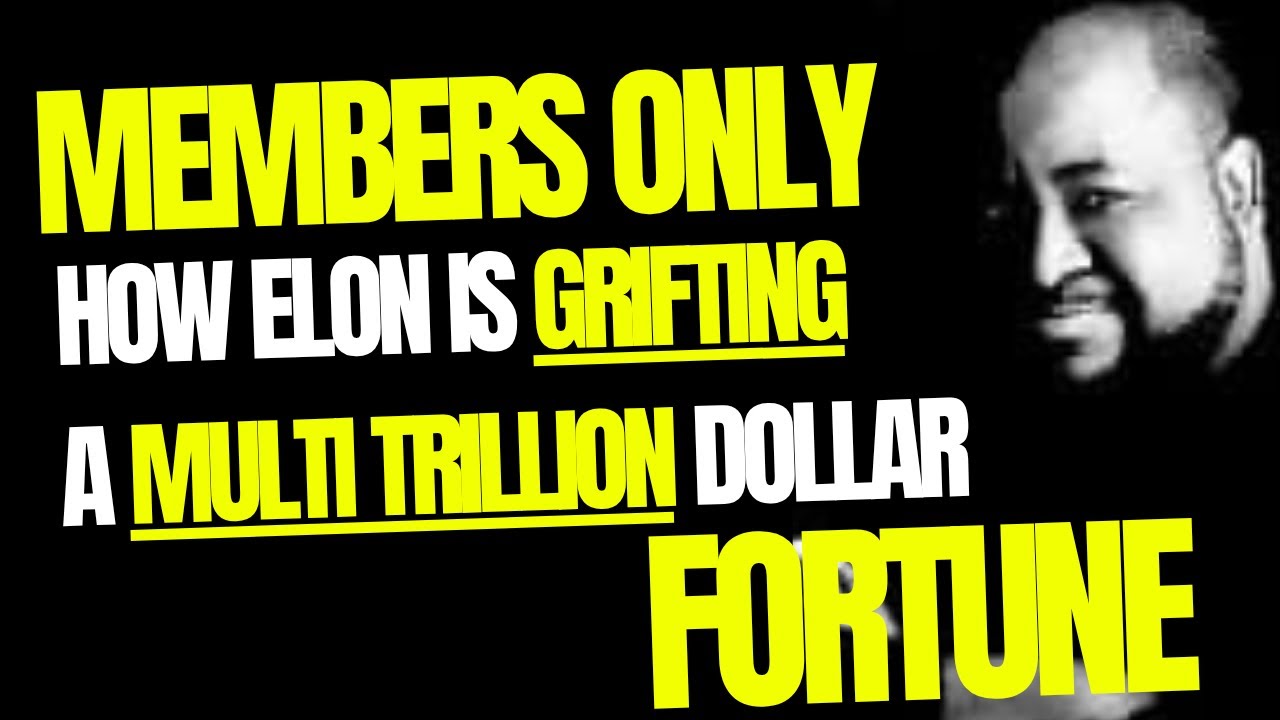 ELON SECRET GRIFT TO A TRILLION DOLLAR FORTUNE - YouTube
