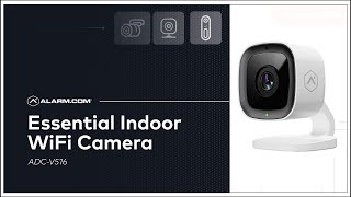 The Alarm.com Essential Indoor Wi-Fi Camera (V516)