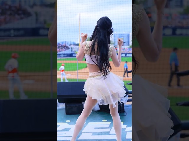 ssg랜더스 정설아치어리더 yes 아웃송 응원 직캠 #shorts #정설아 #치어리더 #응원 #공연 #직캠 #영상 #ssg랜더스