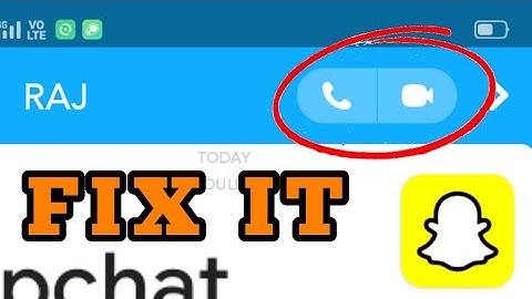 Snaptchat Video Call Not Working Problem Solved || How to Fix Snapchat Video Call Problem