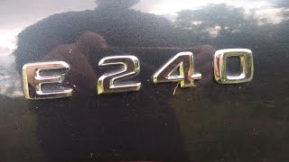 Mercedes E240 W210 (1999) Automatic Stuck in Gear & Suspected Transmission Fluid Leak! Part 1