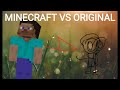 Minecraft vs original part 1