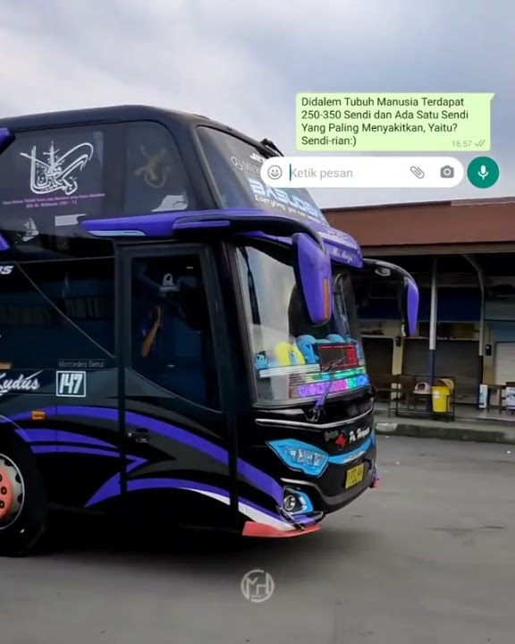 Story WA Bus Po.Haryanto KATA-KATA SAD full strobo