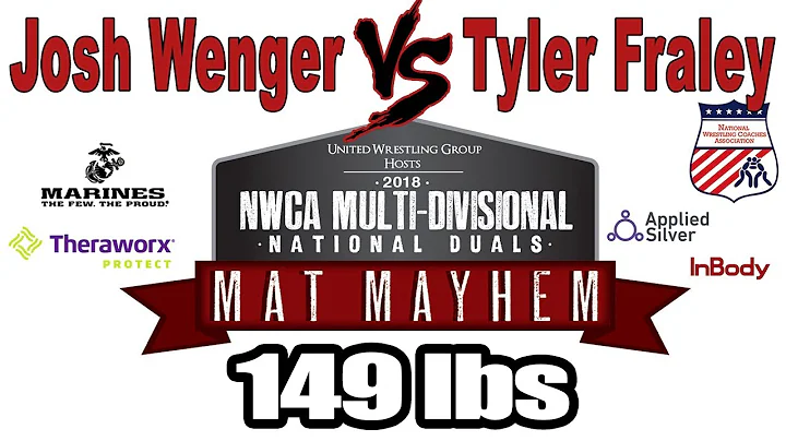 Josh Wenger vs Tyler Fraley 149 lbs | NAIA | 2018 ...