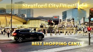 4K [2026] New Stratford City/Westfield and surroundings calm evening Saturday late shopping.#travel
