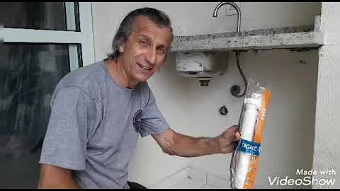 Como montar sifão de copo?