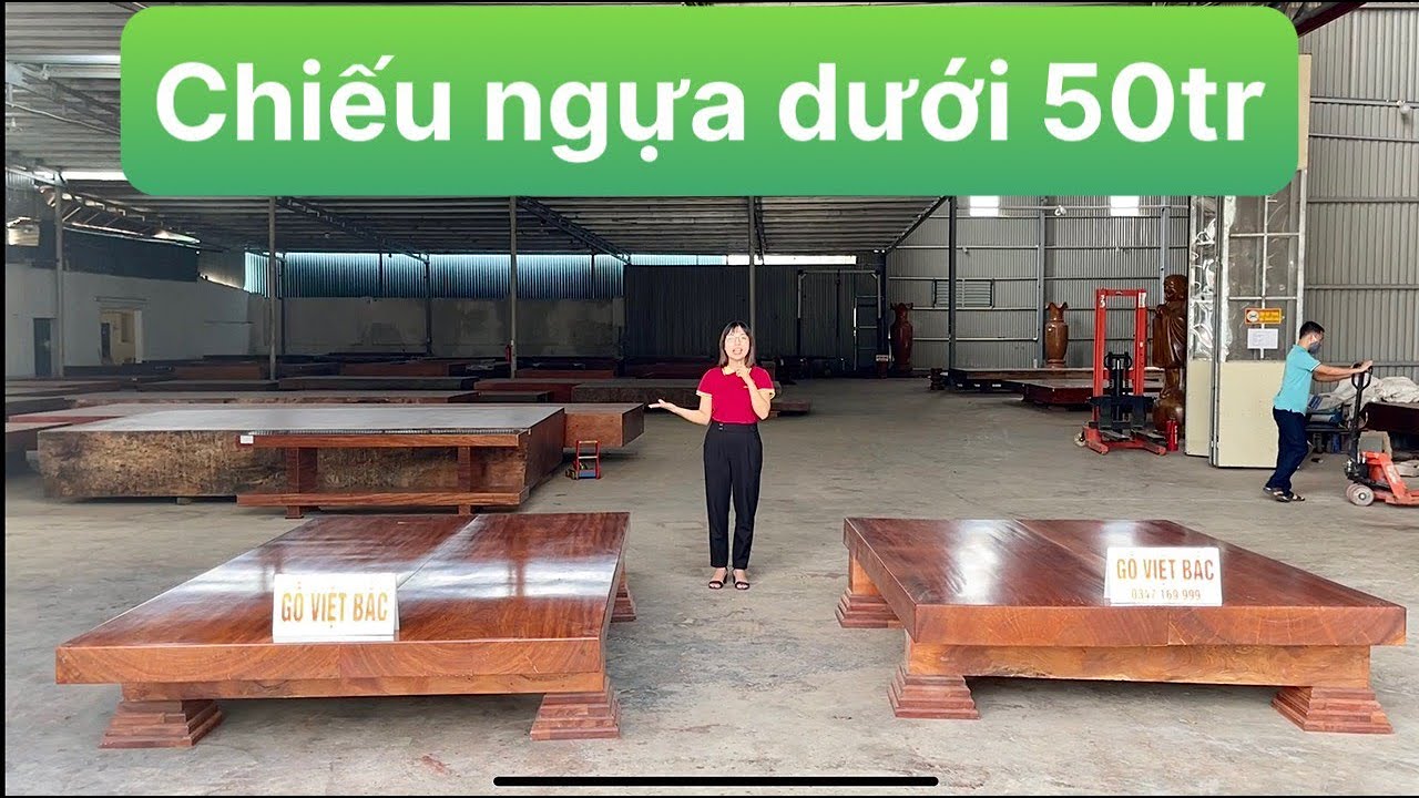 THANH LÝ | Chiếu ngựa gỗ Đinh Hương và Gỗ Lim - gỗ... - youtube
