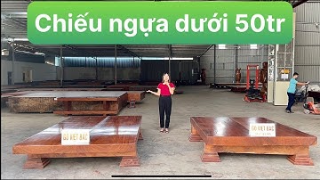 THANH LÝ | Chiếu ngựa gỗ Đinh Hương và Gỗ Lim - gỗ Việt Bắc