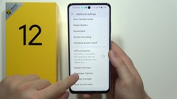 Realme 12 5G: Turn On USB Debugging