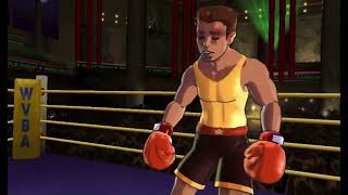 Giga Mac almost knocks out little Mac (punch out Wii)