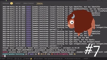 I embarrass myself for one hour while failing to correctly parse binary expressions – Powder (7)