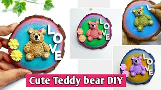 Making cute teddy bear at home | Valentine's day diy crafts | Handmade gift for girlfriend boyfriend