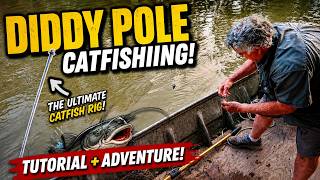 How We Catch River Catfish With Diddy Poles!