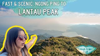 Lantau Peak From Ngong Ping The Scenic Short Way