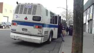 MTA Bus: 1996 Nova-RTS Q37 Bus #8964 at Jamaica Ave-111th St