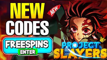 100% WORKING - REDEEM CODES PROJECT SLAYERS 2023 - PROJECT SLAYERS CODE