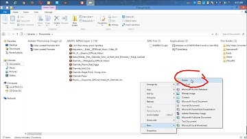 Simple Way To Create New Folder On PC Using (Control + Shift +N) Simple Shortcuts
