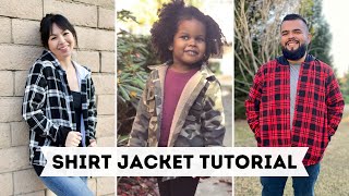 DIY Shirt Jacket | Shacket Tutorial