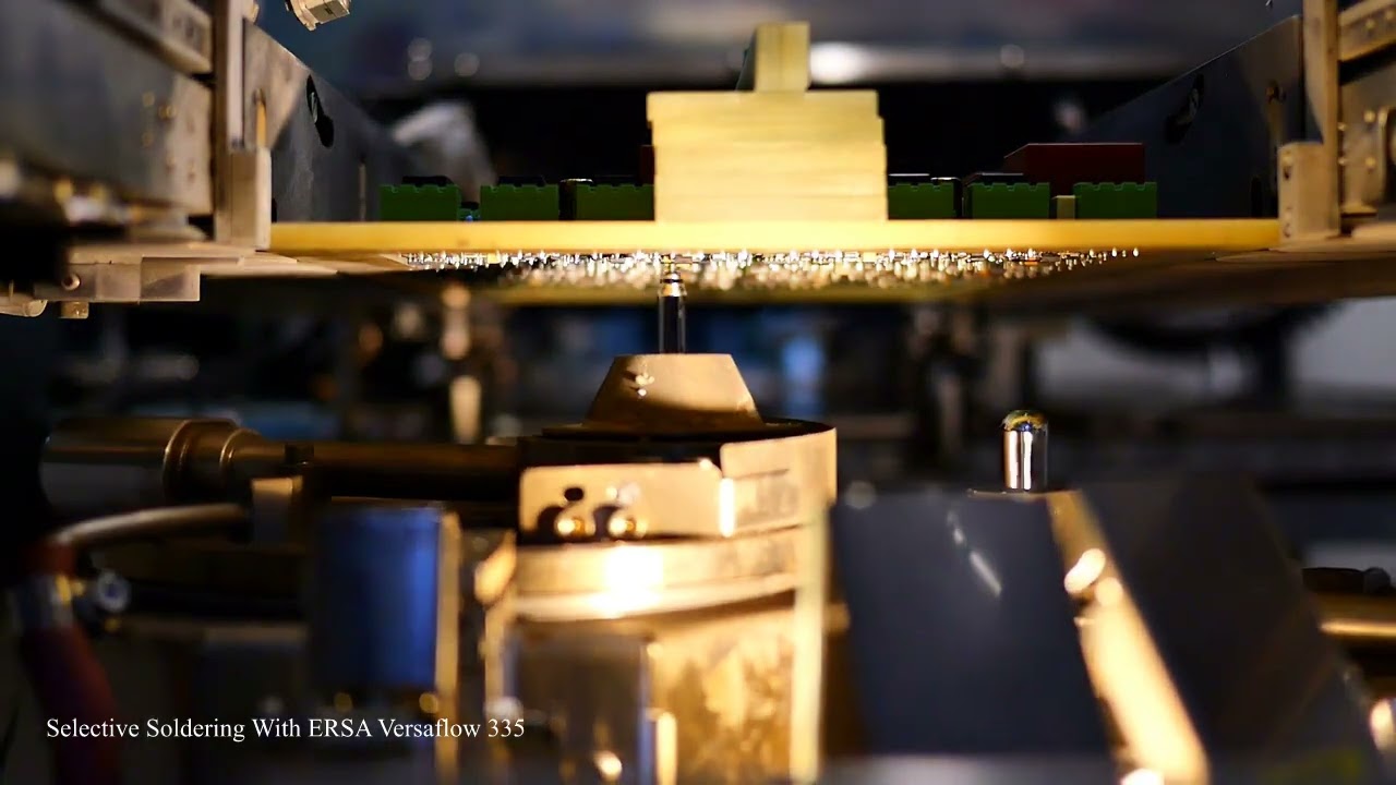 Steiner Elektronik - Selective Soldering with ERSA Versaflow 335