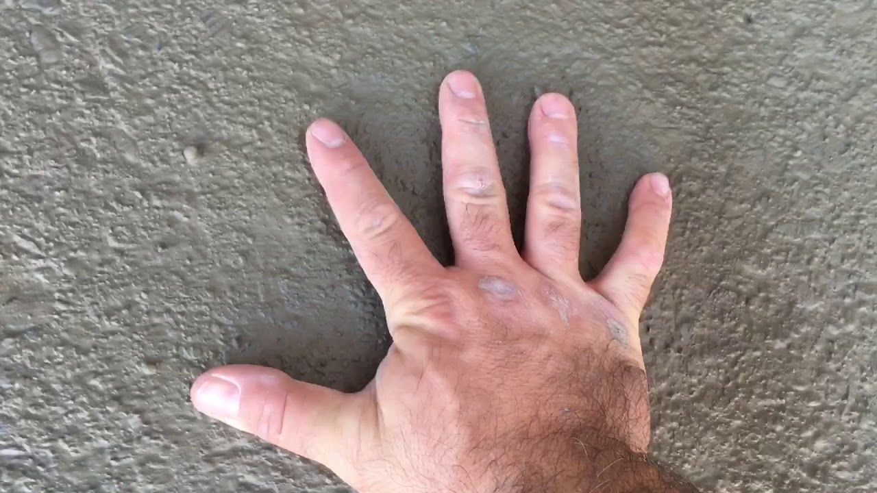 Paint it with Portland Cement like Mike Haduck YouTube