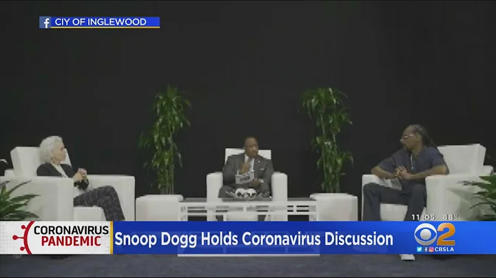 Snoop Dogg Discusses COVID-19 With Inglewood Mayor...