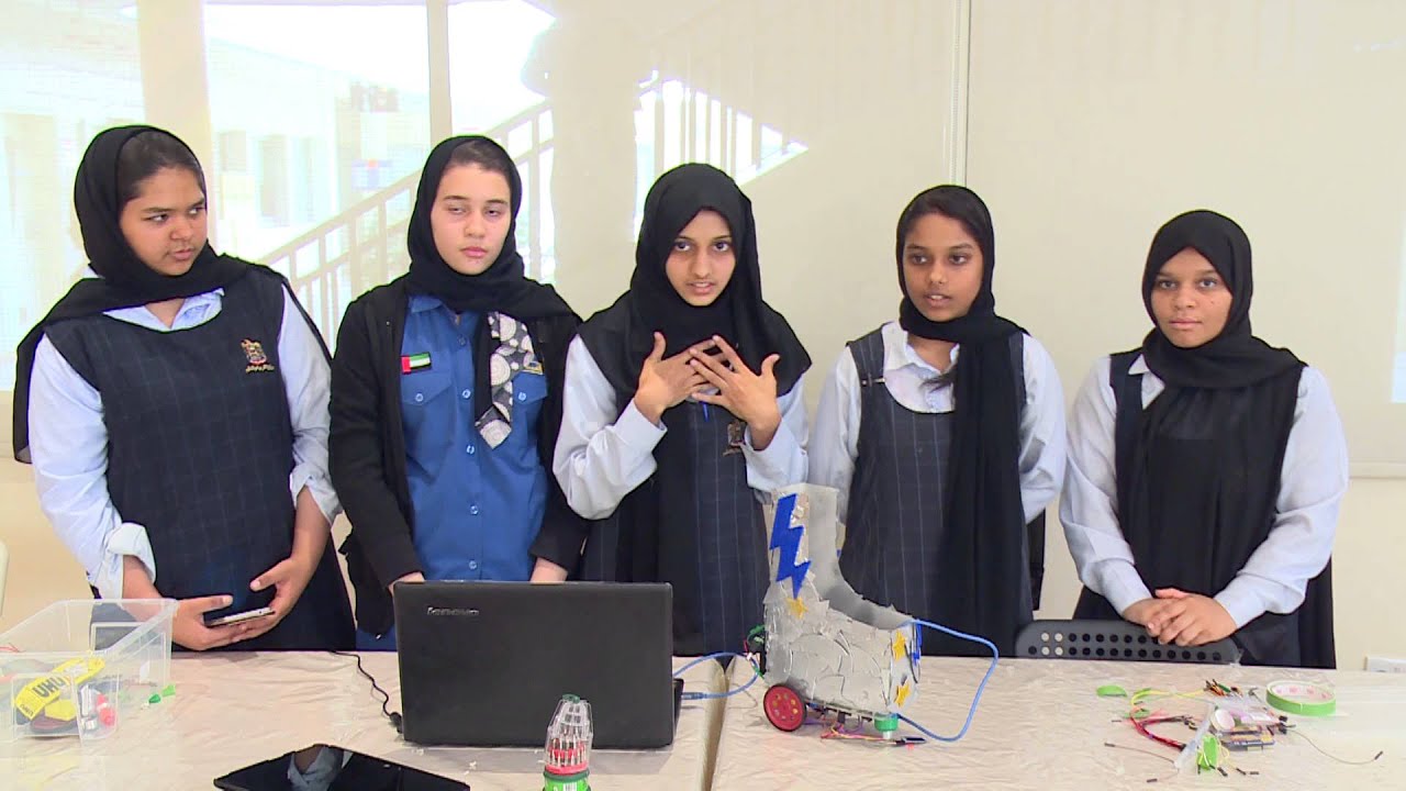Moving Robo File Holder by Al Khansa School Students 