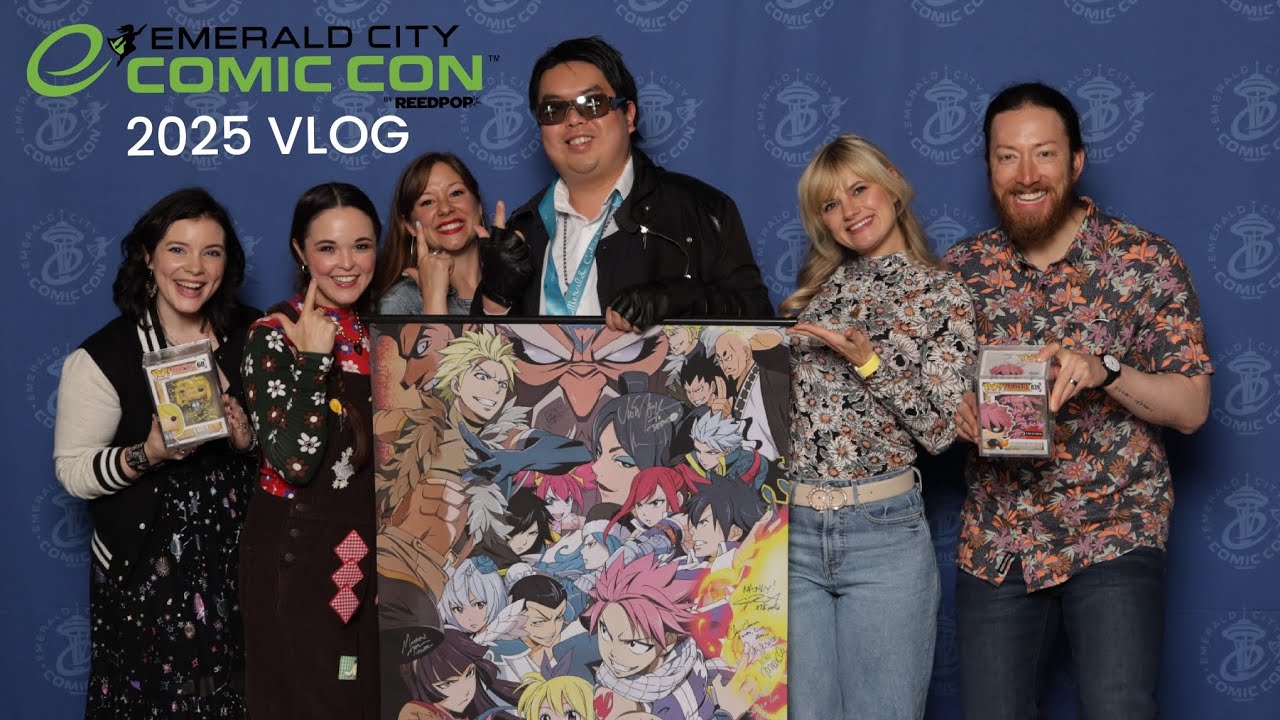 Seth Tastic ECCC 2025 Vlog ( Fairy Tail, meeting Seth Green, & a Turbo-tastic with ...