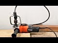 Angle grinder hacks flexible shaft attachment how to   diy 