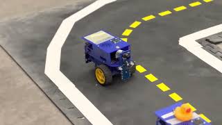 Autonomous Navigation and Parking with Duckietown