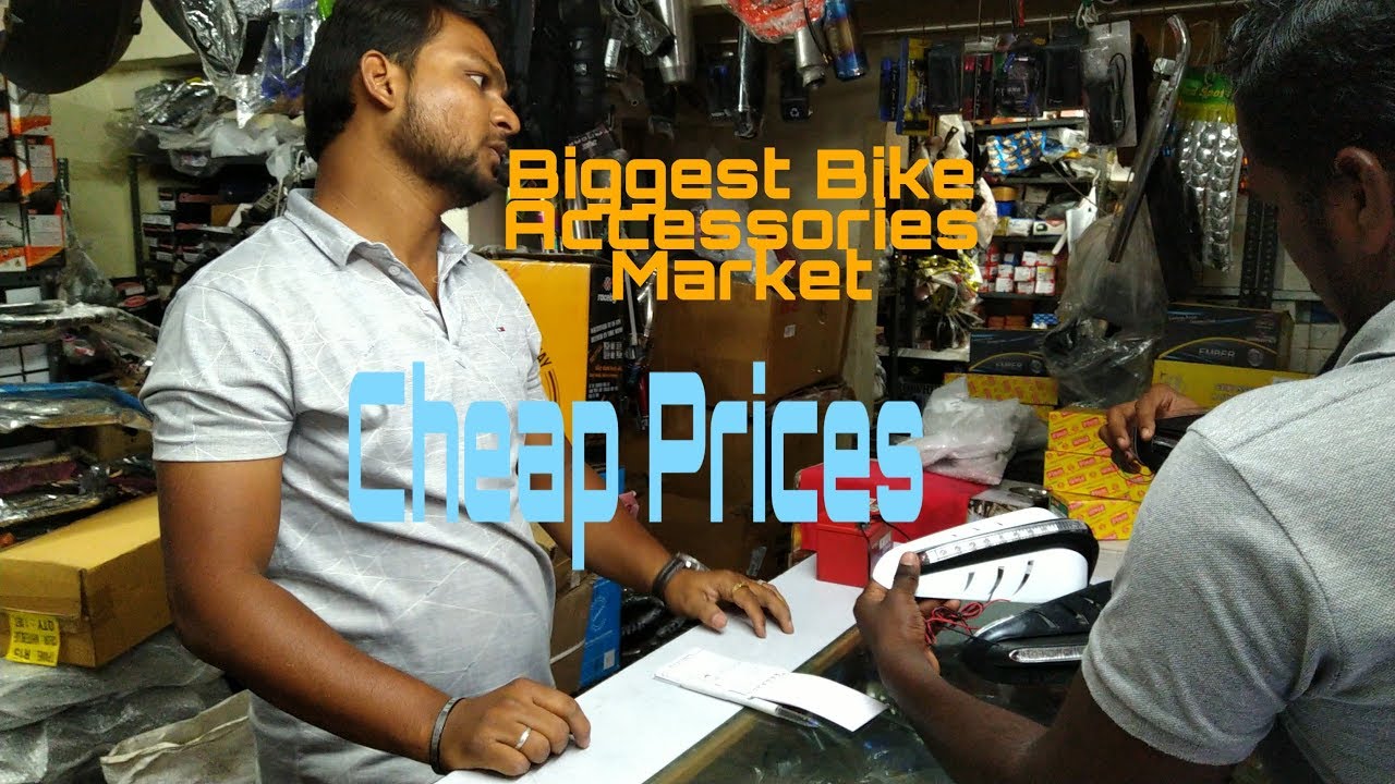 BIGGEST BIKE ACCESSORIES MARKET IN PUNE YouTube