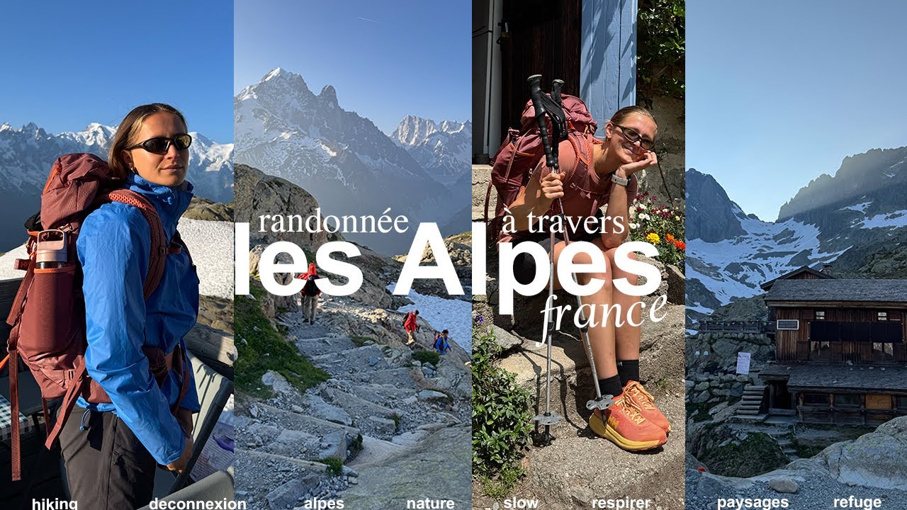 une randonnée dans les Alpes ⛰️🌿 l déconnexion et nuit en refuge