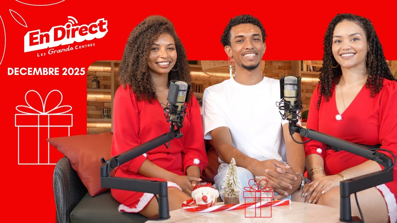 EN DIRECT LES GRANDS CENTRES - S2 E4 : Décembre en fête avec nos invités d'exception !