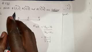Collinear points - ECZ Paper 2 - 2025