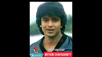 HappyBirthday Mithun Chakraborty 1950LifeJourney Shorts Youtubeshorts Viral AShortADay Trending 