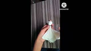 diy crafts #japanese teru teru bozu #Rainy weather doll #craft with tissue paper #shorts