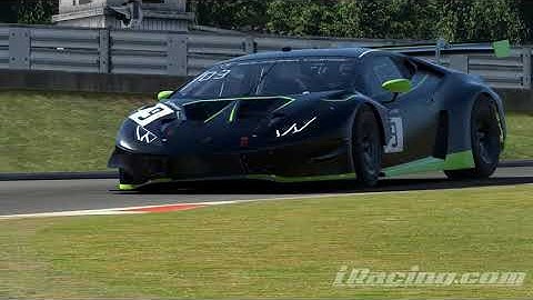 iRacing  Slow Motion Clip - Lamborghini GT3 Evo at Okayama