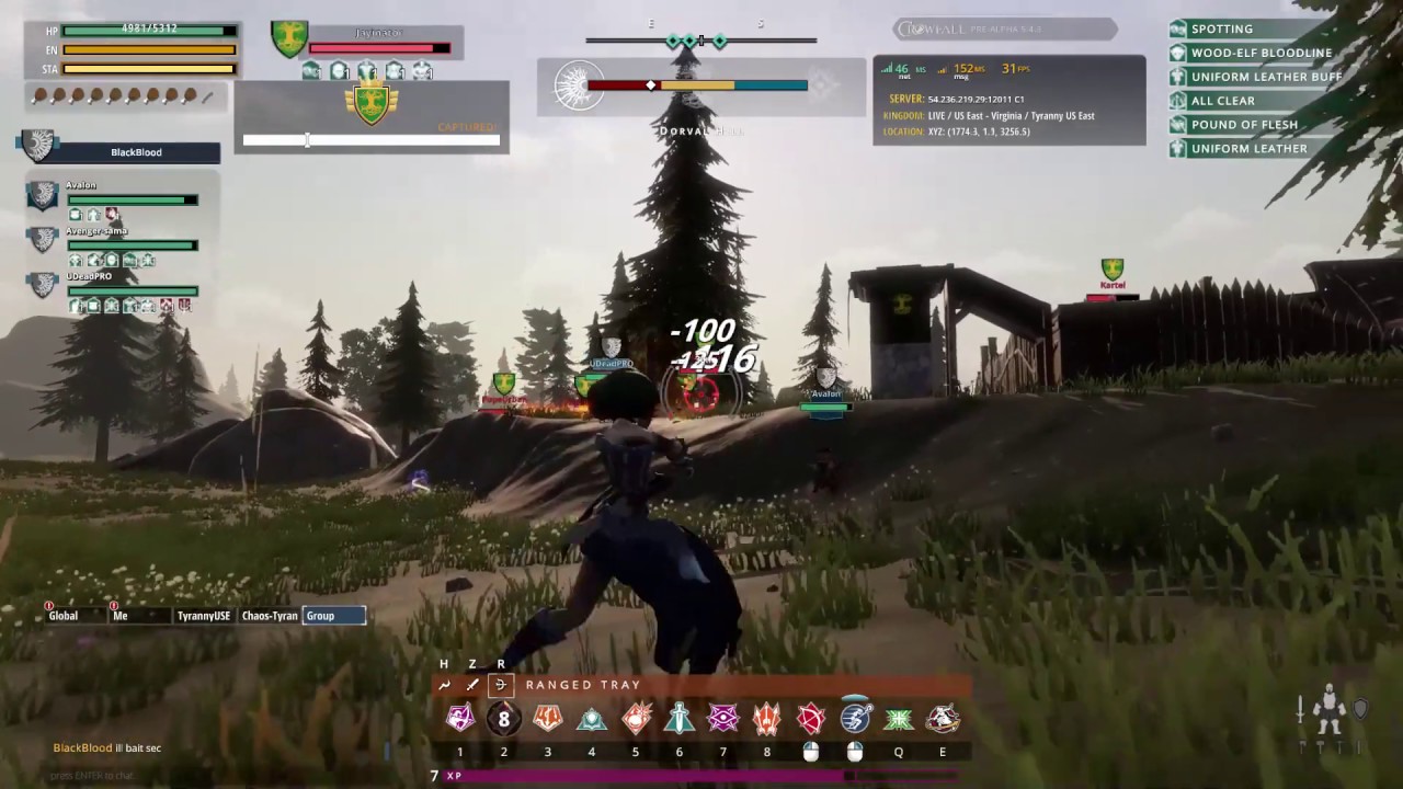 The Chosen Crow Crowfall PRE-ALPHA 5.4 *archive*