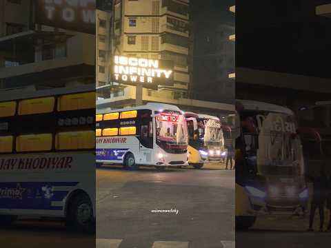 Jay Khodiyar Travels AC Sleeper Bus. #youtubeshorts #sleeperbus #anismemon