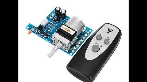 review AC/DC 9V Infrared Remote Control Volume Controller Board ALPS Pre Potentiometer