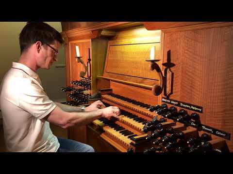 Demo Of The North German Organ At Salem Lutheran Wausau WI 