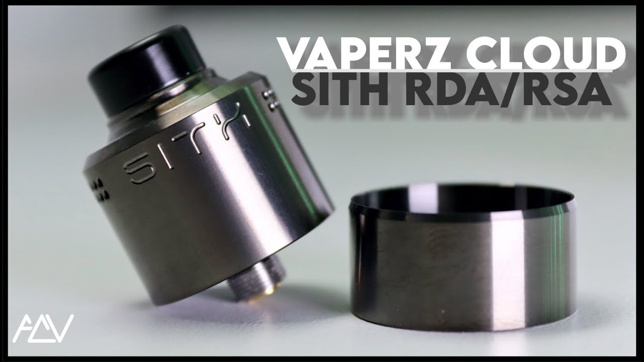 VAPERZ CLOUD - Sith RSA/RDA - YouTube