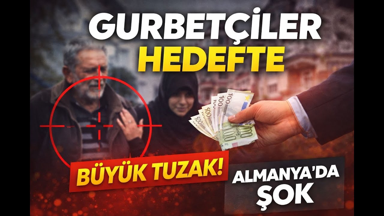 ALMANYA Akılalmaz Olay! Evlilik Oyunu ile Milyonlar Çalındı